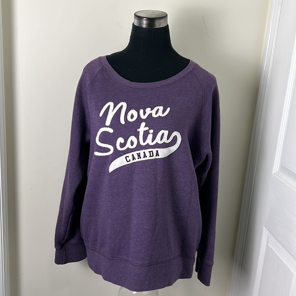 Rock Your Province Nova Scotia CrewNeck Sweater Size large - Picture 7 of 9